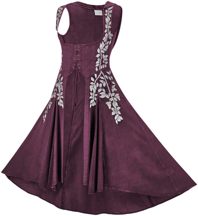 Tauriel Maxi Overdress Silver Embroidery Limited Edition Colors